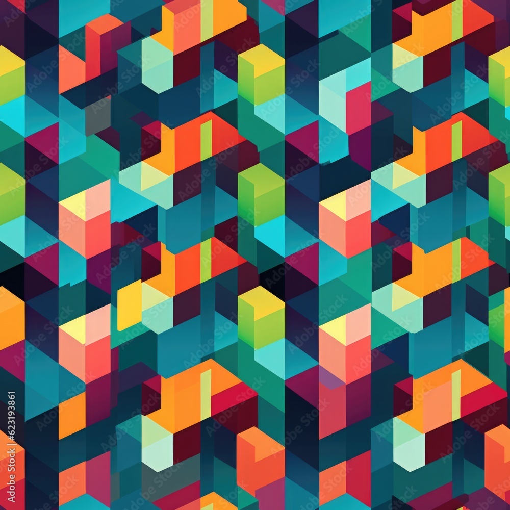 Mosaic Marvel: Mesmerizing Generative AI Pixel Pattern Unveiled Mosaic Marvel: Mesmerizing Generative AI Pixel Pattern Unveiled