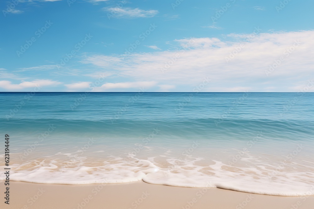 Fantastic seascape with ripples