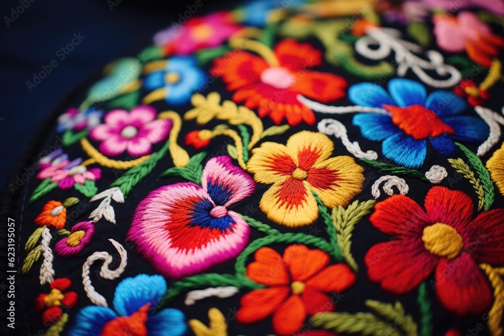 Mexican Embroidery Generative AI