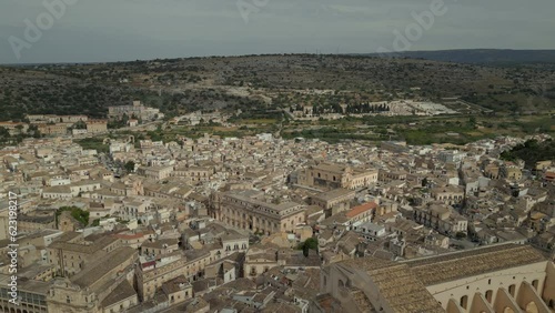 Wallpaper Mural Old town of Scicli in Ragusa Sicily Italy Aerial view Torontodigital.ca