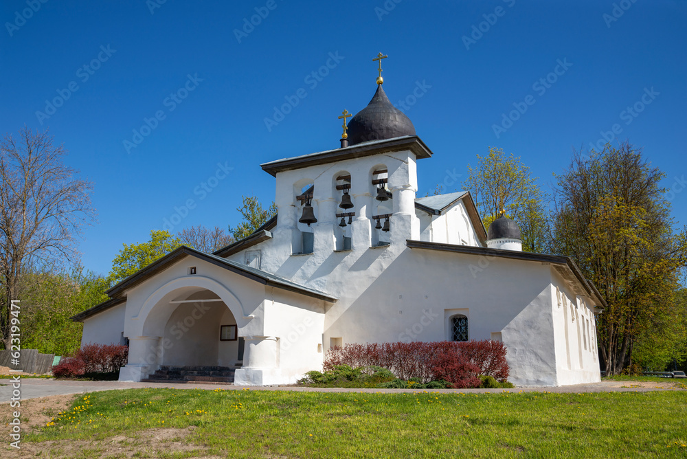 The ancient Church of the Resurrection of Christ. Pskov