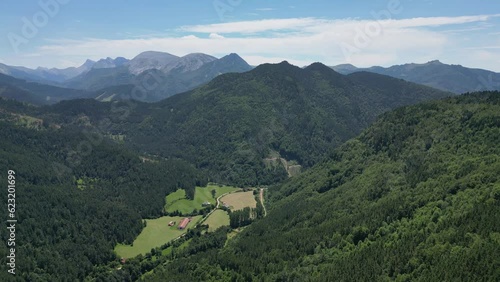 Mintxate, Uztarroz. Roncal Valley. Navarrese Pyrenees photo