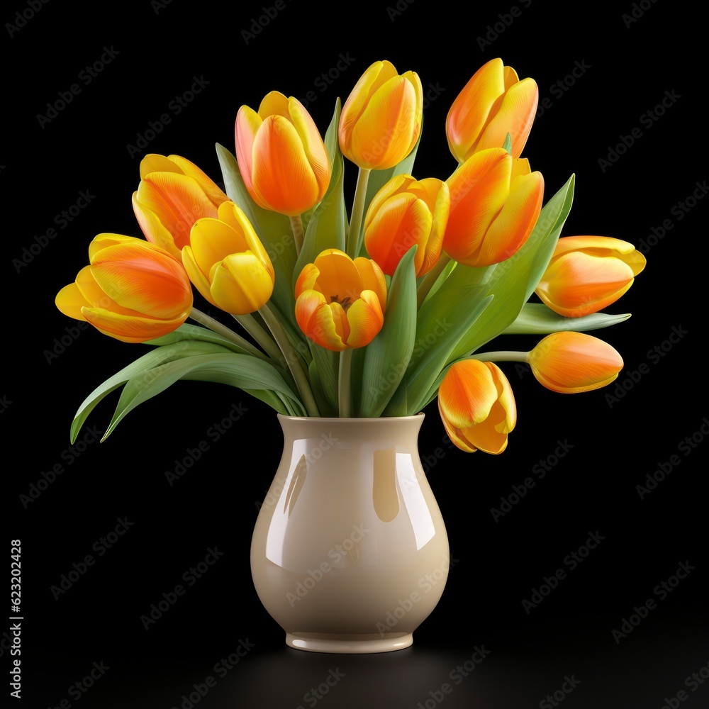 Fresh tulips, isolated background. Fresh tulips, isolated background.