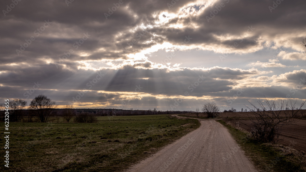 Abendspaziergang in Ostpolen, Podlachien Abendspaziergang in Ostpolen, Podlachien