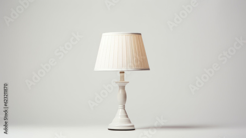 single lampshade isolated on white