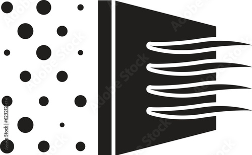 Micro Clean Air Filtration Icon