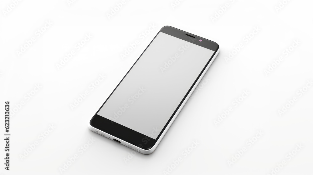 Naklejka premium smartphone isolated on white