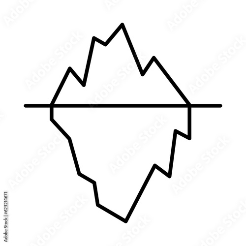 Iceberg Icon Design