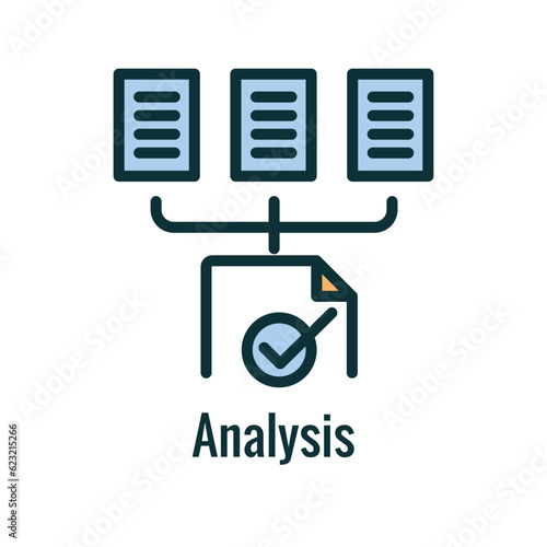 Company Analysis Factor Icon Depicting Pestel Method