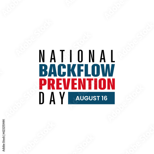 national backflow prevention day