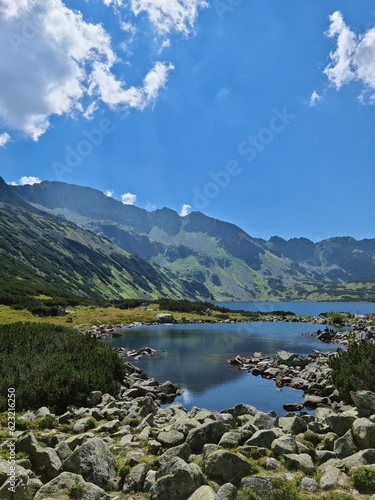 lake in the mountains