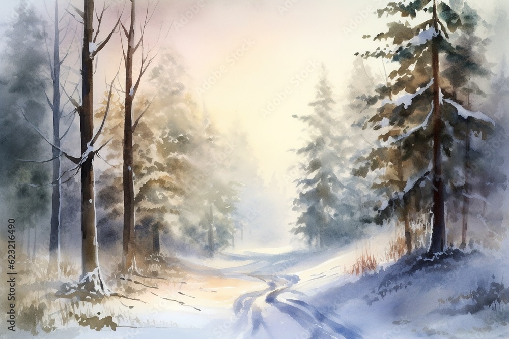 winter landscape winter landscape