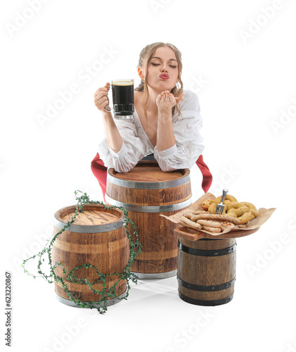 Beautiful Octoberfest waitr...