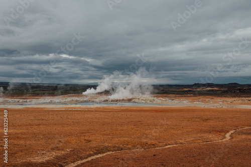 geyser in park national park