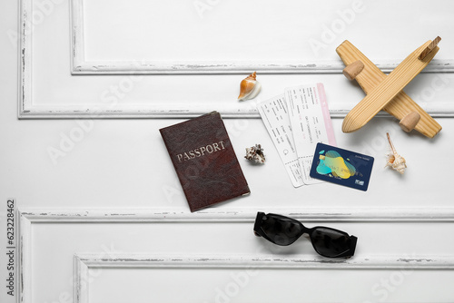Composition with sunglasses...