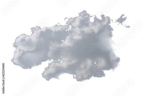 PNG Fluff cloud isolated on transparent.