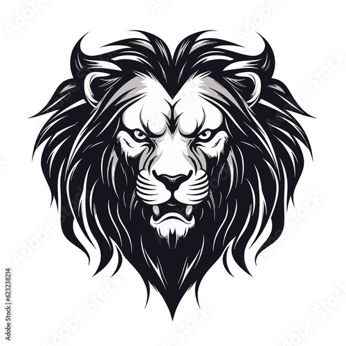 Leo Lion king of beasts the main predator zodiac horoscope astrology twelve metaphysical sectors tattoo print