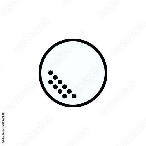Abstract golfball icon