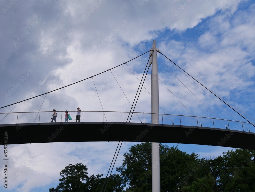 Hochbrücke in Sassnitz auf Rügen Hochbrücke in Sassnitz auf Rügen