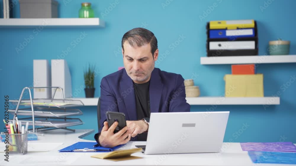 Businessman shopping using e-commerce. Businessman shopping using e-commerce.