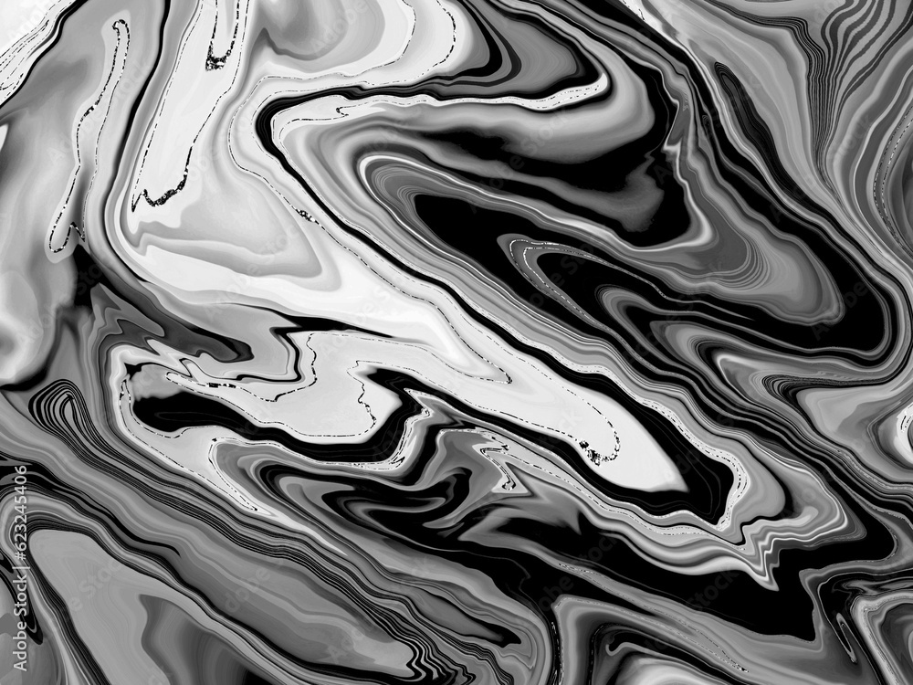 Black and white marble texture Black and white marble texture