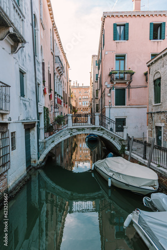Canals of Venice Italy at evening © Serson