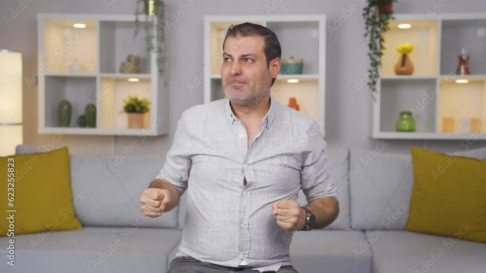 Man exploding with anger. Man exploding with anger.