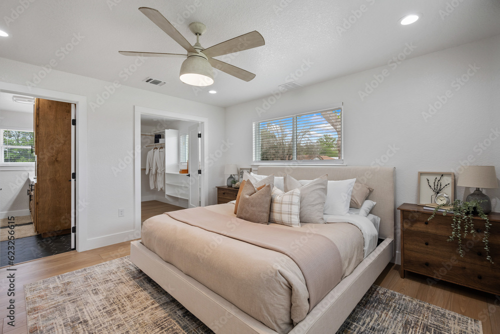 Fototapeta premium home bedroom 