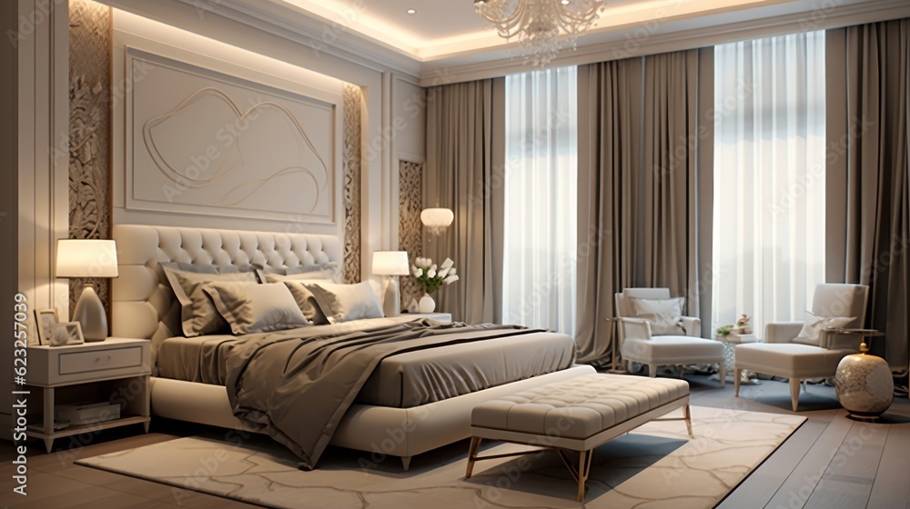 Fototapeta premium Bedroom Design Ideas