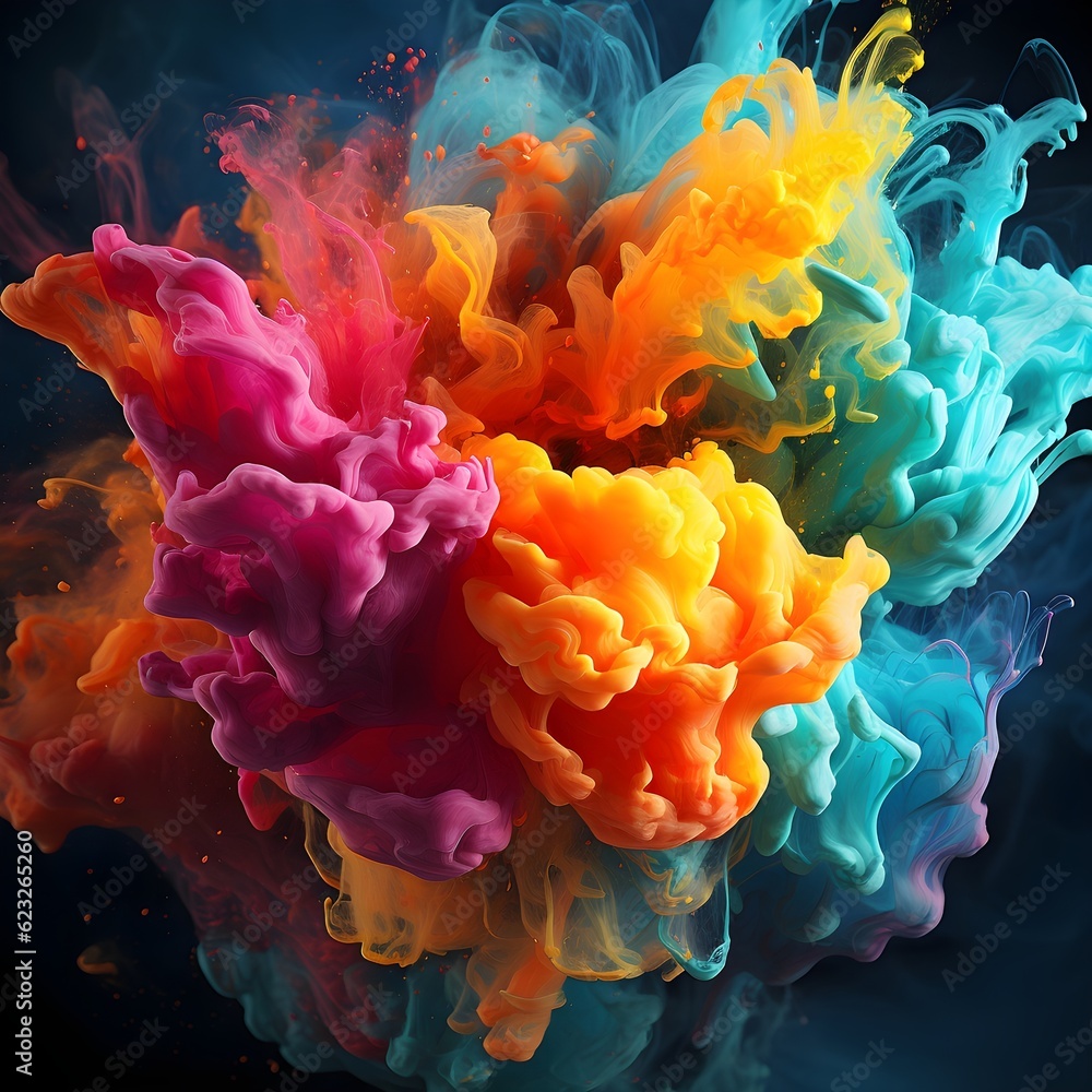 Fototapeta premium fractal background