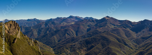 panorama of mountains