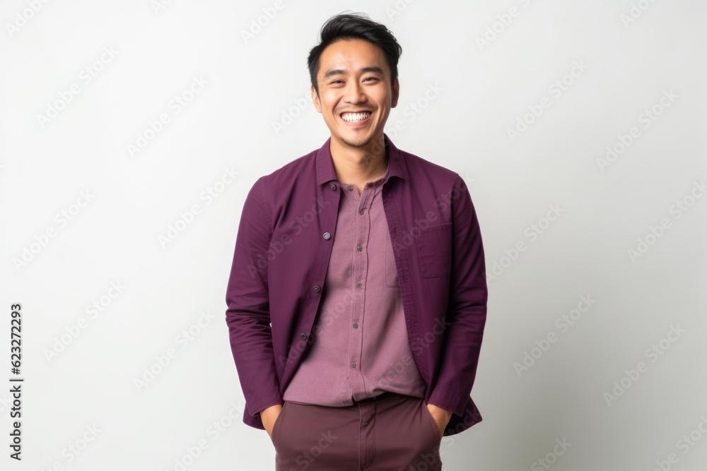 Portrait of happy young handsome Asian businessman smiling and looking at camera Portrait of happy young handsome Asian businessman smiling and looking at camera