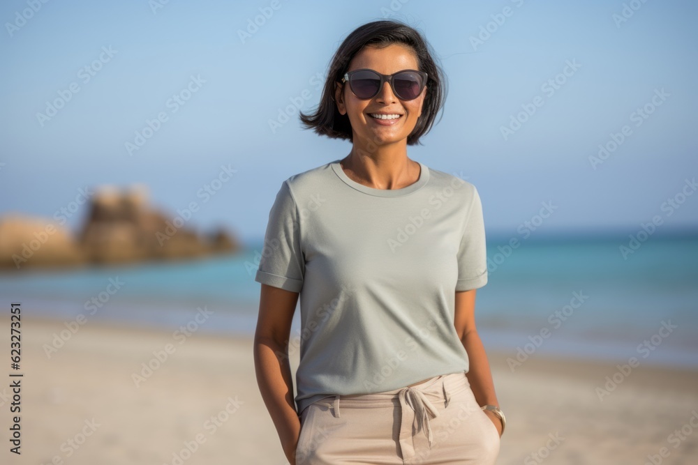 Lifestyle portrait photography of a satisfied Saudi Arabian woman in