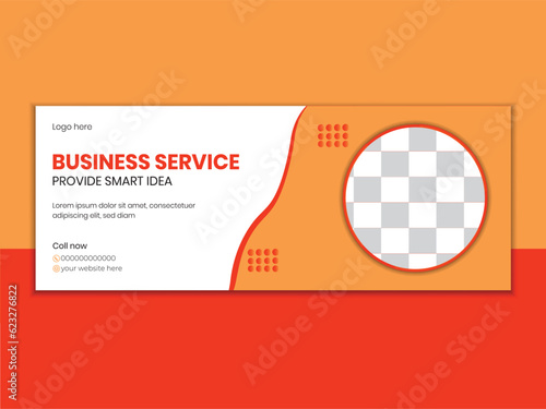 Modern Facebook Cover Template Design