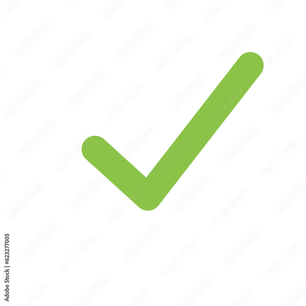 green tick used as a sign of agreement green tick used as a sign of agreement