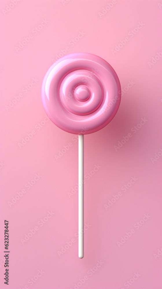 Lollipop candy sweet sugar snack kids background. AI Generated Lollipop candy sweet sugar snack kids background. AI Generated