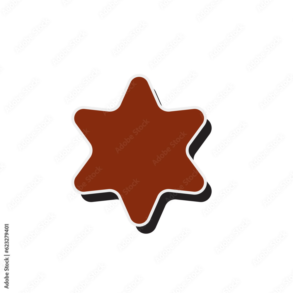 Bold Retro Shape Illustration Bold Retro Shape Illustration