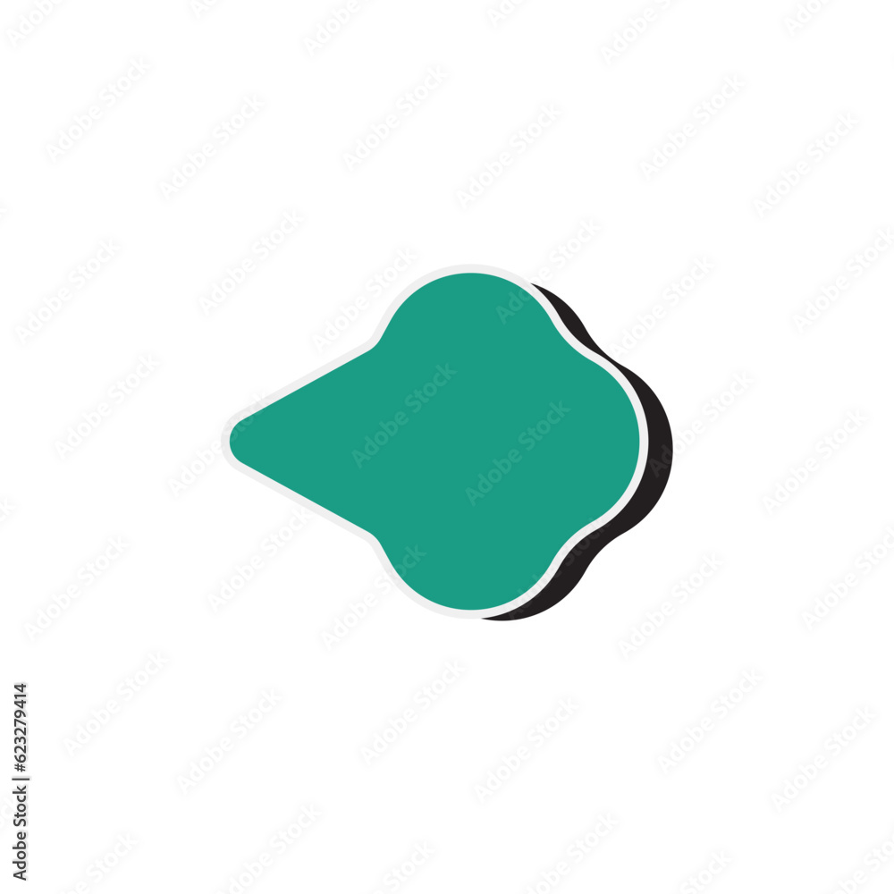Bold Retro Shape Illustration Bold Retro Shape Illustration