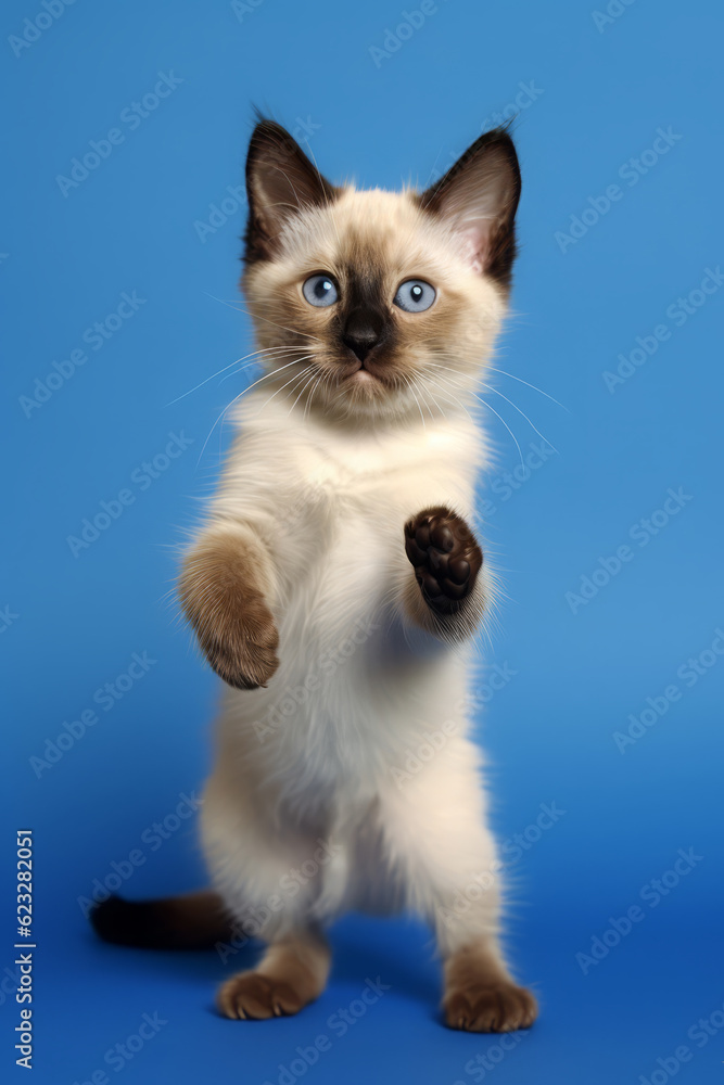 Very cute Siamese in nature, national geography, Wide life animals. AI Generated. Very cute Siamese in nature, national geography, Wide life animals. AI Generated.