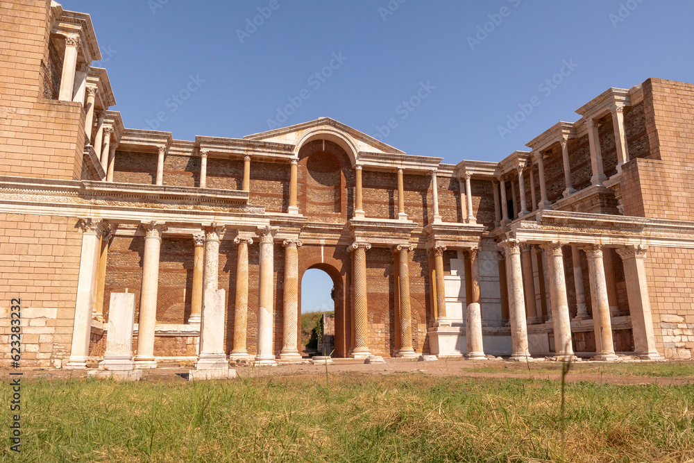 Sardes Ancient City, It is known that Sardis, the capital of the Lydian State, and its surroundings have been the scene of various settlements for more than 5000 years.