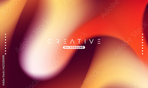 Abstract liquid gradient Background. Fluid color mix. Orange vivid Color blend. Modern Design Template For Your ads, Banner, Poster, Cover, Web, Brochure, and flyer. Vector Eps 10