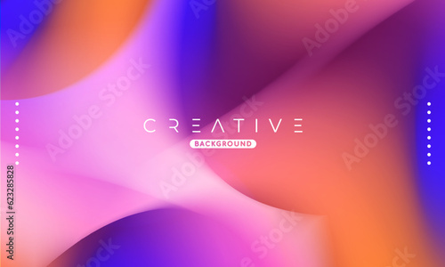 Abstract liquid gradient Background. Fluid color mix. Colorful vivid Color blend. Modern Design Template For Your ads, Banner, Poster, Cover, Web, Brochure, and flyer. Vector Eps 10