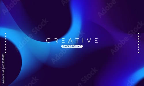 Abstract liquid gradient Background. Fluid color mix. Blue vivid Color blend. Modern Design Template For Your ads, Banner, Poster, Cover, Web, Brochure, and flyer. Vector Eps 10
