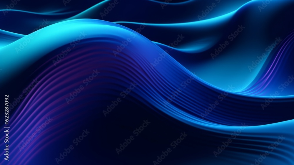 abstract curve line digital technology graphics background digital data information in audio curve line form dark background blue colour tone,generative ai abstract curve line digital technology graphics background digital data information in audio curve line form dark background blue colour tone,generative ai