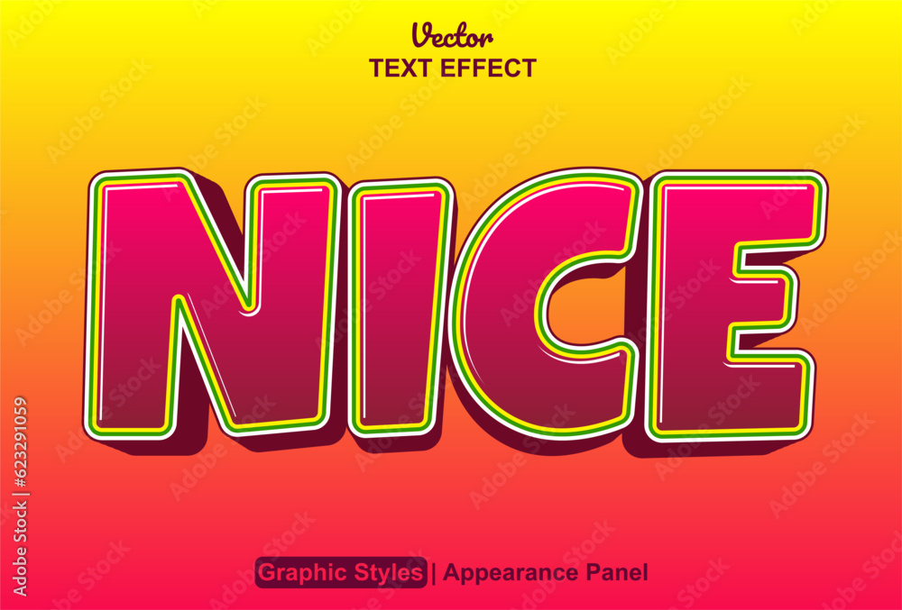 nice text effect with pink graphic style and editable. nice text effect with pink graphic style and editable.