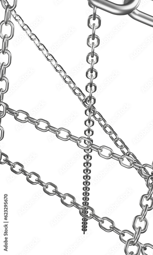 Chrome Chain Background Chrome Chain Background