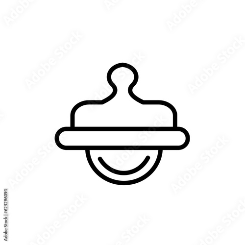 baby pacifier icon