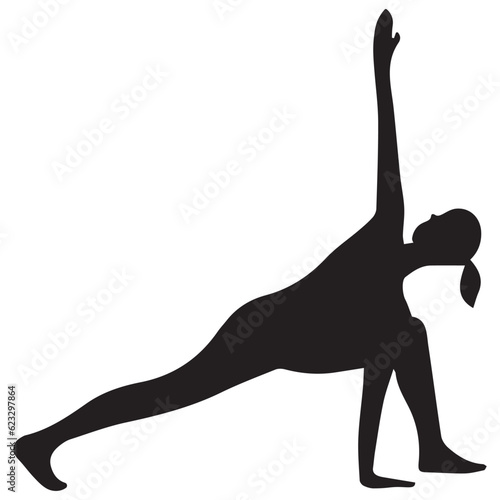 yoga pose vector files