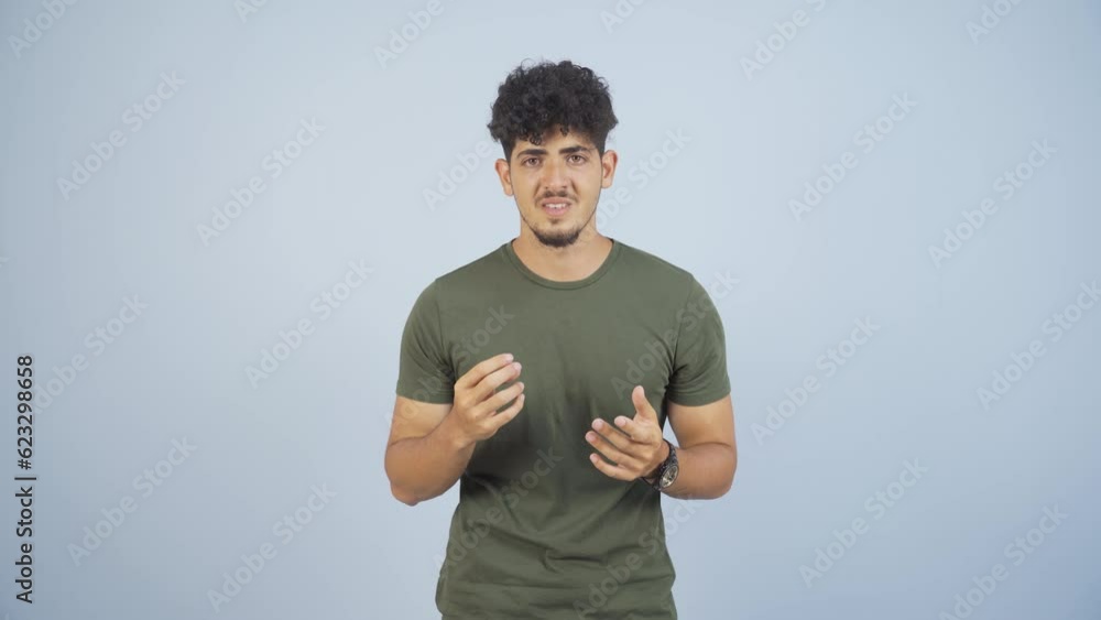 He's a man with a fussy and time pressure.