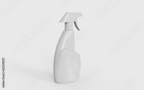 spray bottle isolated on white